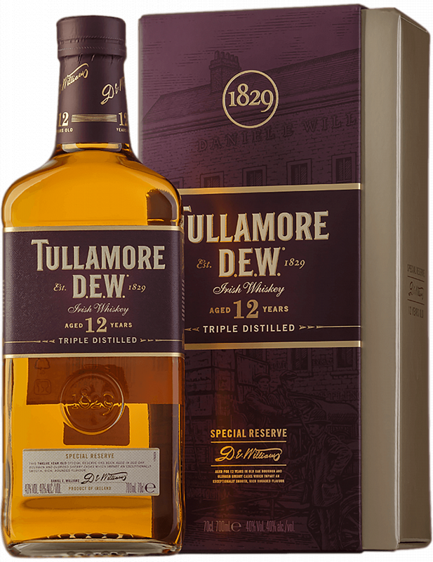 Талмор Дью 12 лет ирландский виски в подарочной упаковке 0.7 л