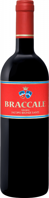 Вино Браккале Тоскана IGT Джакопо Бьонди Санти 2015 0.75л