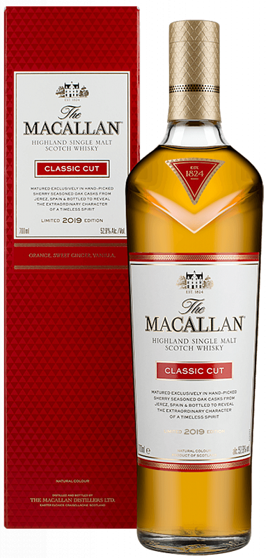Макаллан Классик Кат Лимитед Эдишн Хайлэнд односолодовый шотландский виски в подарочной упаковке 0.7 л