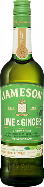 Jameson Lime & Ginger Spirit Drink, 0.7 л