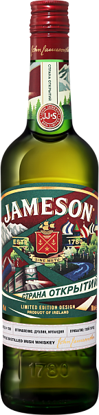 Виски Jameson Triple Distilled Irish Whiskey, 0.7 л