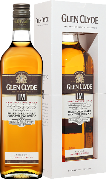 Виски Glen Clyde IM Blended Malt Scotch Whisky (gift box), 0.7 л в Воронеже