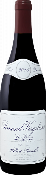 Вино Les Fichots Pernand-Vergelesses 1er Cru AOC Domaine Albert Ponnelle, 0.75 л