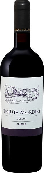 Вино Merlot Toscana IGT Tenuta Mordini, 0.75 л в Перми
