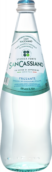 San Cassiano Sparkling Water, 0.75 л