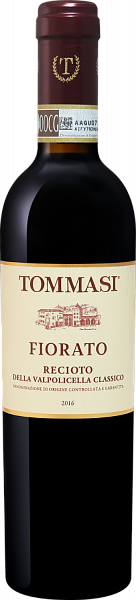 Вино Fiorato Recioto della Valpolicella DOCG Tommasi, 0.375 л