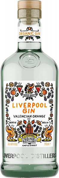 Джин Liverpool Valencian Orange, 0.7 л