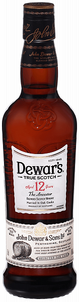 Виски Dewar's Special Reserve 12 y.o. Blended Scotch Whiskey , 0.5 л
