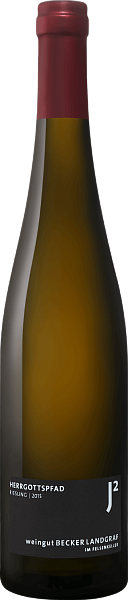 Вино Riesling Herrgottspfad Rheinhessen Weingut Becker Landgraf, 0.75 л
