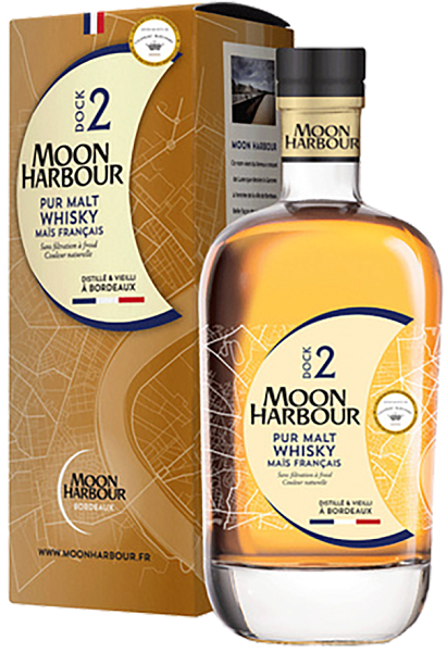 Виски Moon Harbour Dock 2 Pur Malt Whisky Chateau Rieussec (gift box), 0.7 л