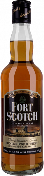 Виски Fort Scotch Blended Scotch Whisky, 0.5 л