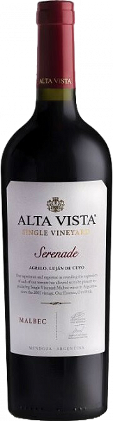 Вино Alta Vista Single Vineyard Serenade Malbec, 0.75 л