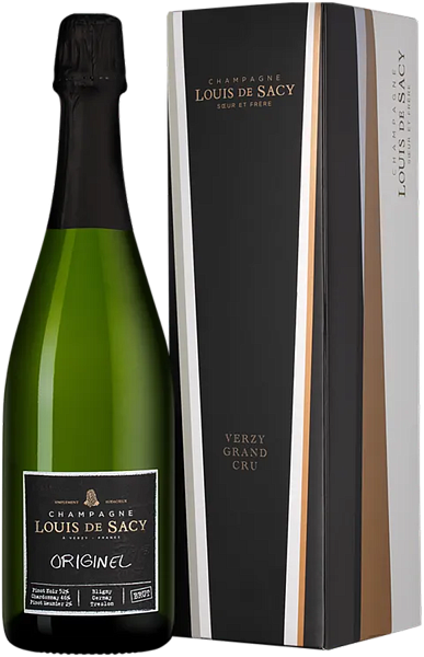 Шампанское Originel Champagne AOC Louis de Sacy (gift box), 0.75 л