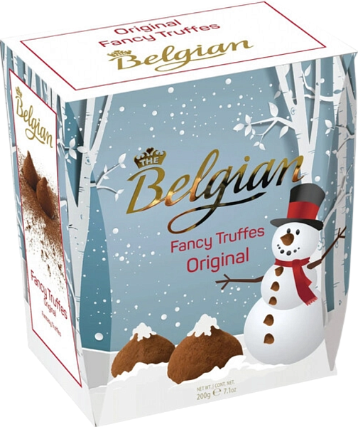 The Belgian Fancy Truffles Original  (New Year's packing), 0.2 л