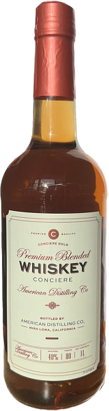 Виски Conciere Premium Blended Whisky, 1 л
