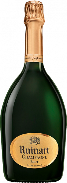 Французское шампанское R de Ruinart Brut Champagne AOC, 0.75 л