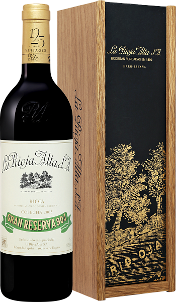 Вино Gran Reserva 904 Rioja DOCa La Rioja Alta, 0.75 л