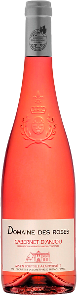 Вино Domaine des Roses Cabernet d'Anjou AOC Loire Proprietes, 0.75 л