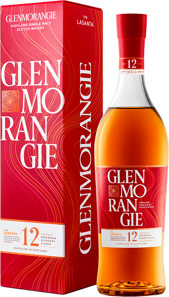 Виски Glenmorangie The Lasanta Highland Single Malt Scotch Whisky 12 y.o. (gift box), 0.7 л в Новосибирске