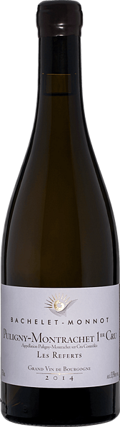 Вино Les Referts Puligny-Montrachet 1er Cru AOC Domaine Bachelet-Monnot, 0.75 л