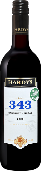Вино Bin 343 Cabernet Shiraz South Eastern Australia Hardy’s, 0.75 л