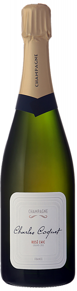 Шампанское Charles Coquet Rose Chic Grand Cru Champagne AOC Brut, 0.75 л