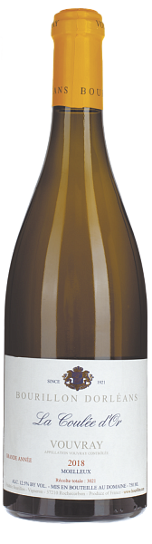 Вино La Coulee d'Or Vouvray AOС Bourillon Dorleans, 0.75 л