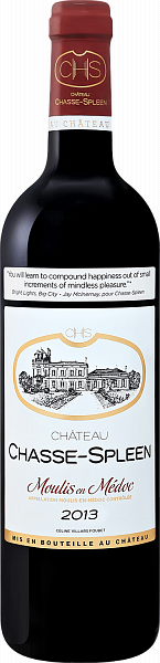Вино Chateau Chasse-Spleen Moulis-en-Medoc AOC, 0.75 л