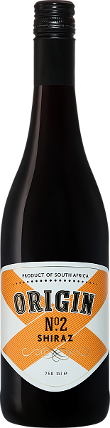 Вино Origin №2 Shiraz Western Cape WO Origin Wine, 0.75 л