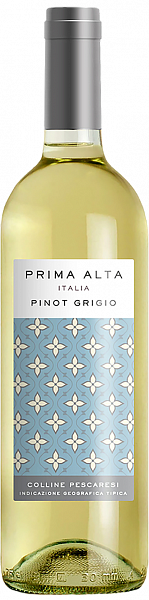 Вино Prima Alta Pinot Grigio delle Venezie DOC Botter, 0.75 л