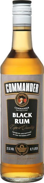 Ром Commander Black Rum, 0.7 л