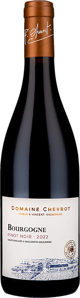 Вино Pinot Noir Bourgogne AOC Domaine Chevrot et Fils, 0.75 л