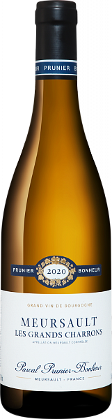 Вино Les Grands Charrons Meursault  AOC Pascal Prunier-Bonheur, 0.75 л