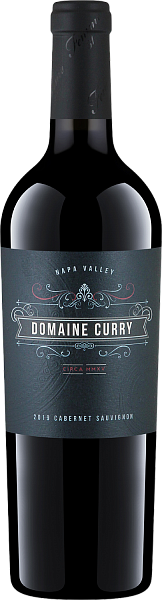 Вино Domaine Curry Cabernet Sauvignon Napa Valley AVA, 0.75 л
