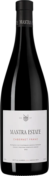Вино Cabernet Franc Kuban. Krymsk Mantra, 0.75 л