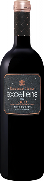 Испанское вино Excellens Cuvee Especial Crianza Rioja DOCa Marqués de Cáceres, 0.75 л
