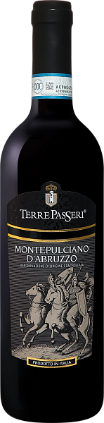 Вино Terre Passeri Montepulciano d’Abruzzo DOC Cantine Pirovano, 0.75 л в Сочи