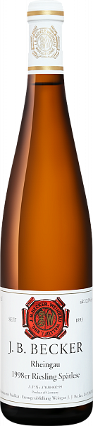 Вино Riesling Spatlese Rheingau J.B.Becker, 0.75 л