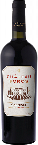 Вино Chateau Foros Cabernet, 0.75 л