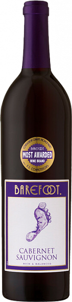 Вино Barefoot Cabernet Sauvignon, 0.75 л