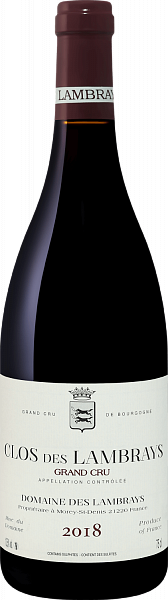 Вино Clos des Lambrays Grand Cru AOC Domaine des Lambrays, 0.75 л