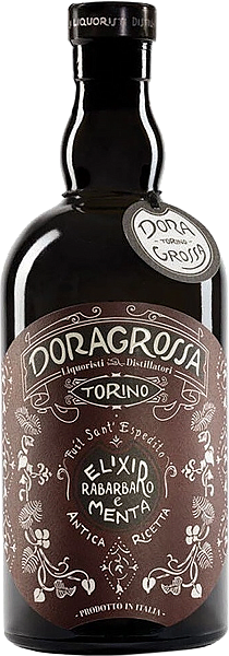 Ликёр Doragrossa Elexir Rabarbaro e Menta, 0.7 л