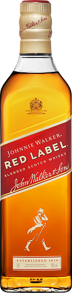Johnnie Walker Red Label Blended Scotch Whisky, 0.7 л