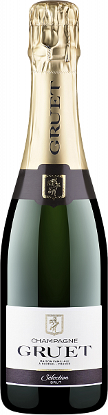 Шампанское Gruet Selection Brut Champagne AOC, 0.375 л