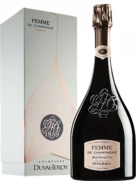 Шампанское Duval-Leroy Femme de Champagne Brut Grand Cru Champagne AOC (gift box), 0.75 л