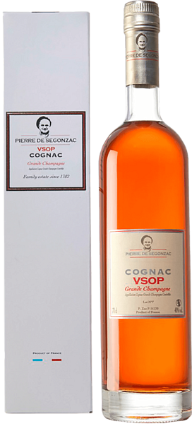 Коньяк Pierre de Segonzac VSOP Grande Champagne (gift box), 0.7 л