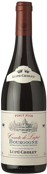 Comte de Lupe Pinot Noir Bourgogne АОС Lupe-Cholet, 0.75 л