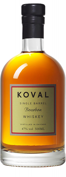 Виски Koval Single Barrel Bourbon Whisky, 0.5 л
