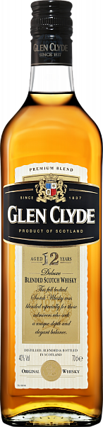 Glen Clyde Blended Scotch Whisky 12 y.o., 0.7 л