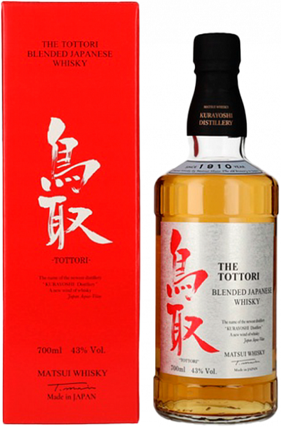 Виски The Tottori Blended Japanese Whisky (gift box), 0.7 л